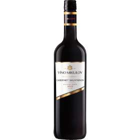Víno Mikulov Cabernet Sauvignon 2023 pozdní sběr